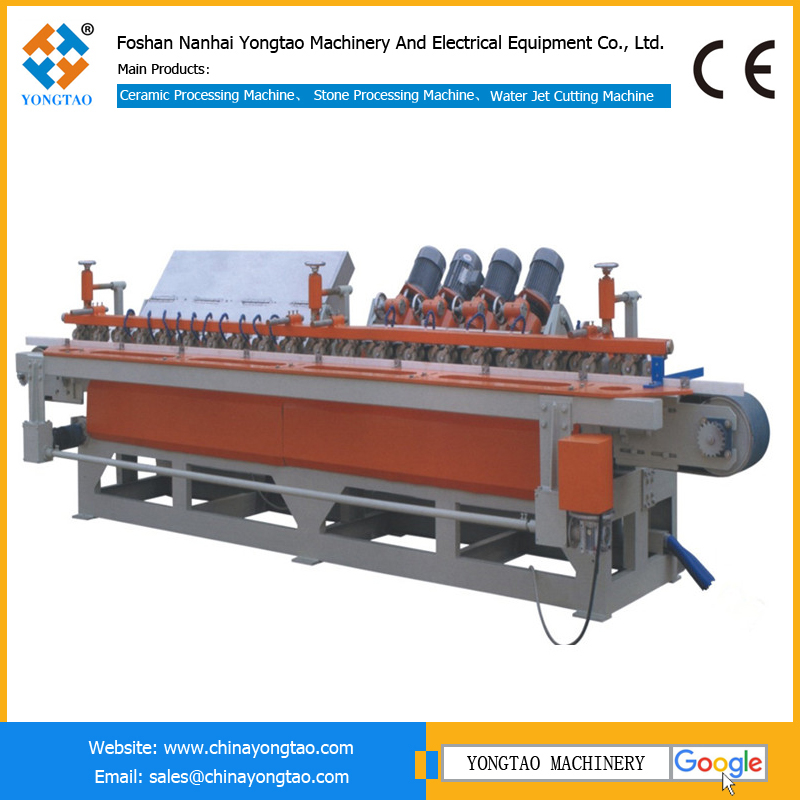 YTMDP-1200 type 1+4+10 ceramic tile edge grinding chamfer polishing machine