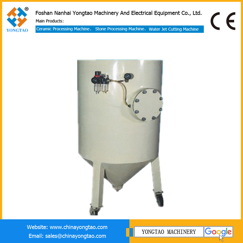 Sand supply system of water jet cutting machine