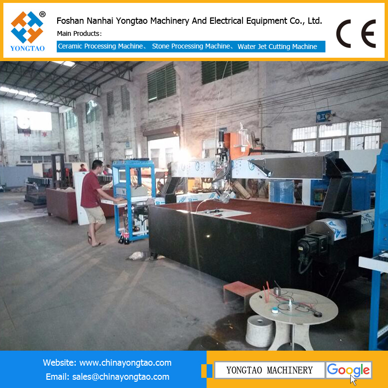 water jet cutting machine