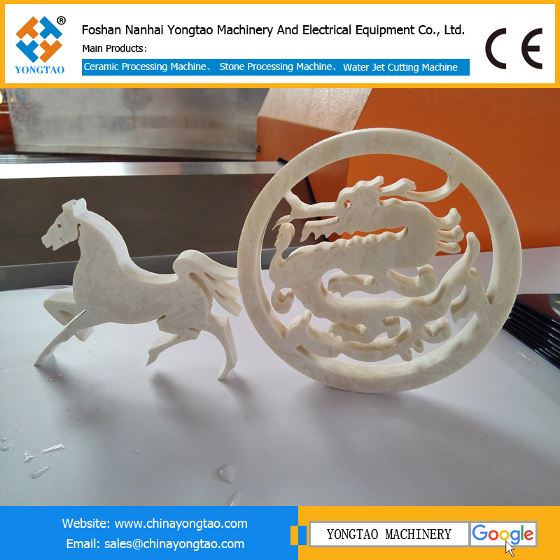 Water jet cutting ceramic Mosaic